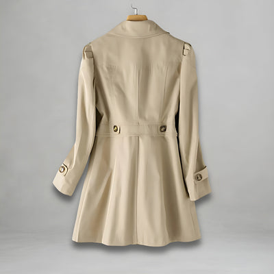 ElVA | Water-Repellent Trench Coat